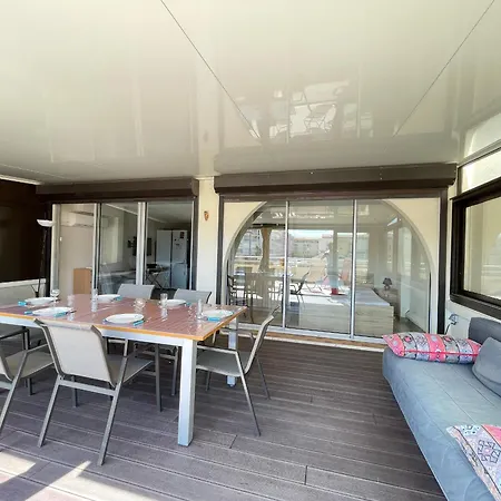 Moderne, 2 Pieces Cabine, Terrasse Et Veranda, Proche Plage, Parking Prive - Fr-1-338-133 Apartman *