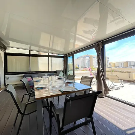 Moderne, 2 Pieces Cabine, Terrasse Et Veranda, Proche Plage, Parking Prive - Fr-1-338-133 *